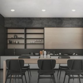 Brilo - SET 3x Lampada da incasso per bagno 1xGU10/9W/230V IP23 bianco