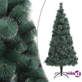 vidaXL Albero di Natale Artificiale con Supporto Verde 150 cm PET