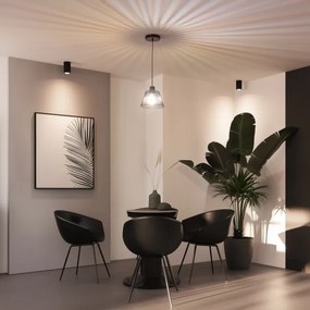 Brilagi - Lampadario LED a sospensione su cavo CERIA WIRE 1xE27/40W/230V Ø 21 cm nero