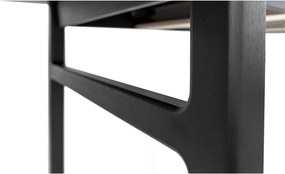 Tavolo da pranzo con effetto rovere allungabile con estensione 90x180 cm Curved – Woodman