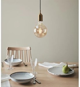 Markslöjd 108098 - Lampadario su filo BRONX 1xE27/60W/230V bronzo