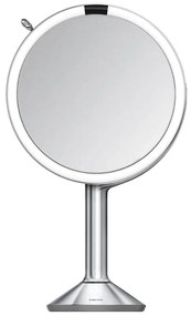 Specchio per make-up con illuminazione/con ingrandimento (5x) ø 20 cm Sensor Trio – simplehuman