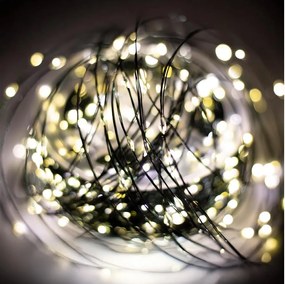 Catena luminosa LED per esterni 1500xLED/230V 8 funzioni 153 m IP44 bianco caldo + telecomando