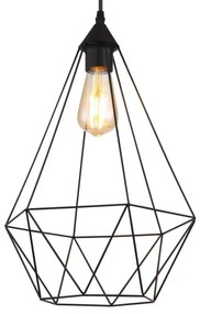 Globo 15745H1 - Lampadario a sospensione con filo ZACHARY 1xE27/60W/230V diametro 30 cm