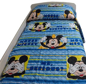 Copriletto Trapuntato Disney Mickey Mouse Serious