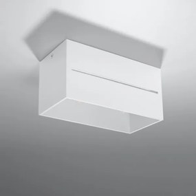 Sollux SL.0383 - Plafoniera LOBO 2xG9/40W/230V bianco