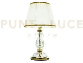 lume piccolo maria teresa 1 luce attacco e14 con paralume d.25cm