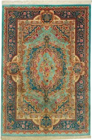 Ghom Tappeto persiano 160x230 Rosso (Iran) Annodato A Mano