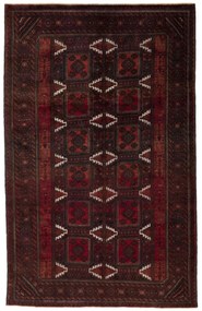 Tappeto 190 x 300 Rosso (Iran) Annodato A Mano