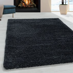 Tappeto color antracite 60x110 cm Fluffy – Ayyildiz Carpets
