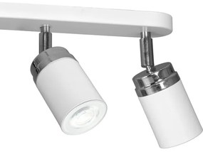 Faretto RENO 3xGU10/8W/230V bianco/cromo