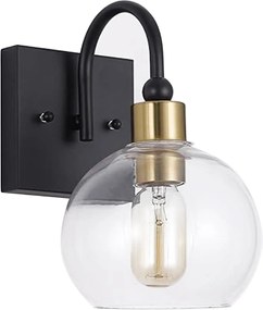 Lampada da parete black gold APP1580-1W