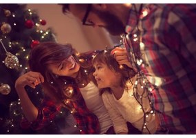 Immax NEO 07756L - LED RGBW Catena da esterno 400xLED/10 funzioni 43m IP44 Wi-Fi Tuya