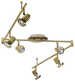 Luce Spot LOTOS 6xGU10/50W/230V oro