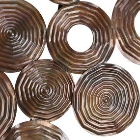 Lampada da parete Art Déco in rame 138 cm - Circles