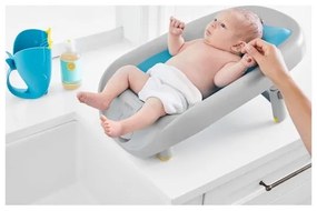 Skip Hop - Vaschetta MOBY blu con supporto ergonomico