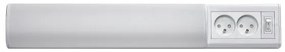 Rabalux 78040 - Lampada LED sottopensile con prese BATH 2E LED/10W/230V 4000K 50cm bianco