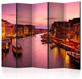 Paravento  City of lovers, Venice by night II [Room Dividers]  Colore ---, Dimensioni e Misure 225x172