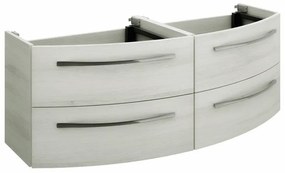 Mobile da bagno sotto lavabo PELIPAL Image rovere L 130 x H 48 x P 48 cm 4 cassetti, lavabo non incluso