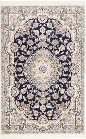 Nain Tappeto persiano 150x100 Blu (Iran) Annodato A Mano