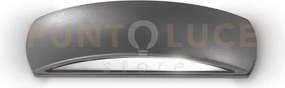 Giove applique a parete esterno ip54 antracite 1 luce attacco e27
