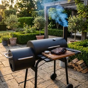 POTS - barbecue a carbonella con affumicatore