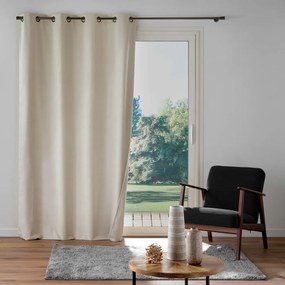 Tenda beige in velluto 140x260 cm Olympe – douceur d'intérieur