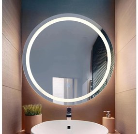 Globo 84033 - Specchio LED dimmerabile con retroilluminazione RIVAS LED/10W/230V 4000K d. 55 cm