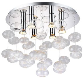 Azzardo AZ2572 - Plafoniera LUVIA 6xGU10/40W/230V