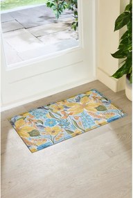 Zerbino in PVC 40x70 cm Flowers – Artsy Doormats