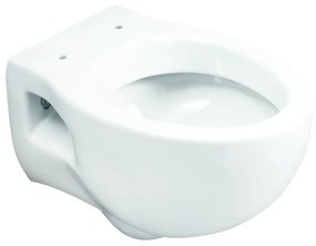 Vaso WC sospeso KERASAN k04, sedile escluso P 51 x L 37.5 x H 28 cm bianco