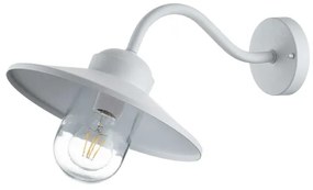Elstead  KLAMPENBORG-WHT- Lampada da esterno KLAMPENBORG 1xE27/60W/230V IP44 bianca