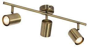 Faretto moderno bronzo orientabile 3 luci - Jeana