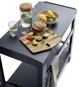 Carrello per barbecue NATERIAL in acciaio