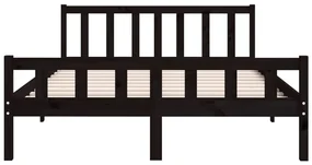 Giroletto nero in legno massello 120x200 cm