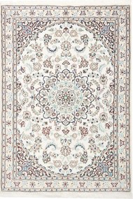 Nain Tappeto 100x140 Beige (Iran) Annodato A Mano