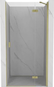 Mexen Mist-H porta doccia battente destra 95 cm, trasparente, oro spazzolato - 8A5-095-000-55-00-P