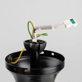 ZEVENTI - Ventilatore a soffitto TOFINO nero