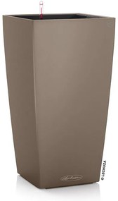 Vaso per piante e fiori Cubico Color 40 LECHUZA in polipropilene marrone H 75 cm L 40 x P 40 cm