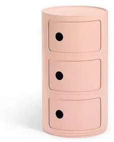 Componibili Bio 3 Tavolino Rosa - Kartell