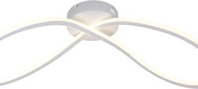 Plafoniera LED Infinity bianco IP20 cct da bianco caldo a bianco freddo con regolazione di temperatura, 4500 lumen