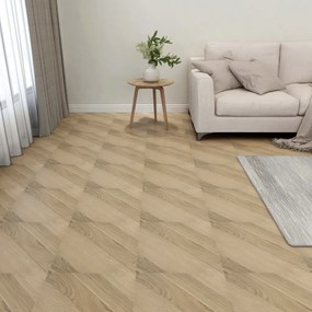 Listoni Pavimenti Adesivi 20 Pz İn Pvc 1,86m² Marroni A Strisce /