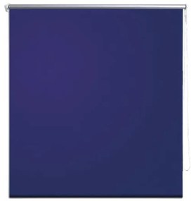 Tenda a Rullo Oscurante 140 x 175 cm Blu Marino