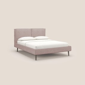 Isotta letto imbottito completamente sfoderabile in morbido tessuti impermeabile T10 rosa