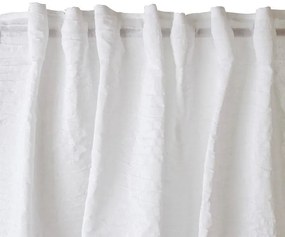 Tenda Annie bianco, passanti nascosti 140x300 cm