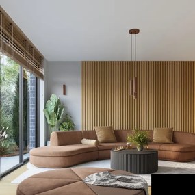 Brilagi - Lampada da parete CRESTO 2xGU10/10W/230V 20 cm marrone