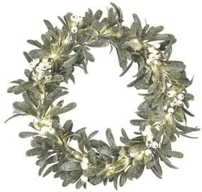 Ghirlanda natalizia con 25 LED, 3xAA, Ø 35 cm