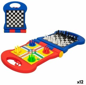 Gioco da Tavolo Colorbaby Scacchi 24 x 3 x 17 cm (12 Unità) (105 Pezzi)