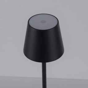 Leuchten Direkt19250-18-LED Lampada ricaricabile da esterno EURIA LED/3W/5V IP54 nero