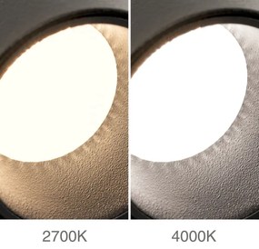 Orion - Lampada LED ricaricabile dimmerabile LUXY LED/1W/5V 2200 mAh 2700/3000/4000K nero